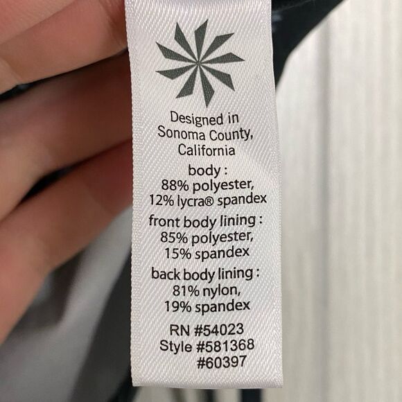 Athleta | Tic Tac Toe Mandala Print Racerback Support Tank Top Size Medium - Picture 10 of 10